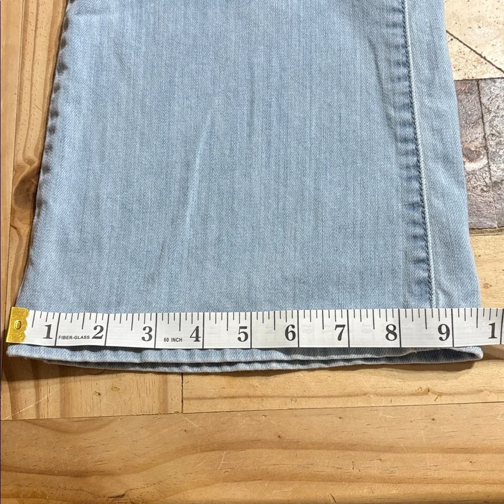 Michael Kors Light Blue Flare Jeans